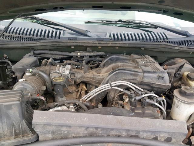 1FMDU74E84UC02373 - 2004 FORD EXPLORER E GREEN photo 7