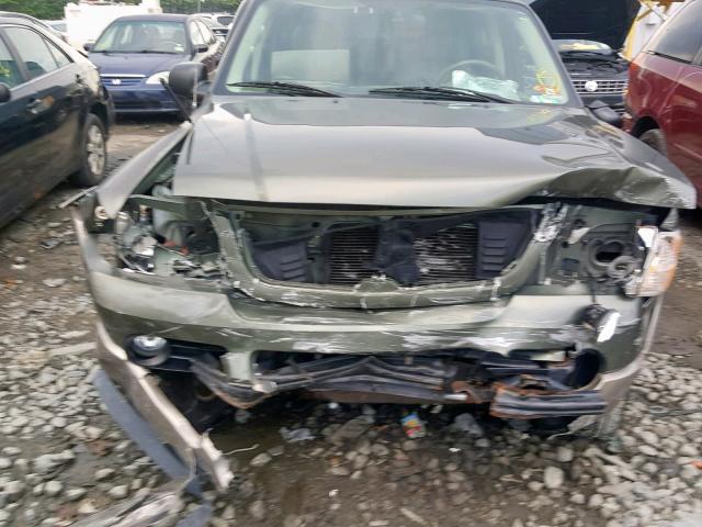 1FMDU74E84UC02373 - 2004 FORD EXPLORER E GREEN photo 9