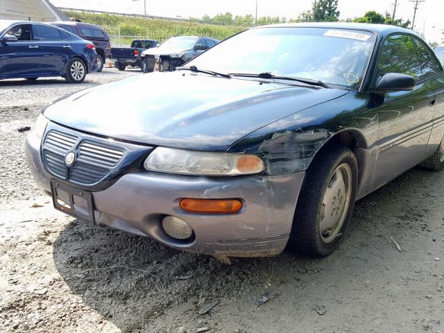 4C3AU52N2TE304407 - 1996 CHRYSLER SEBRING LX BLACK photo 9