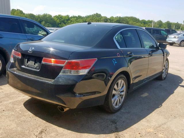 1HGCP2F84CA183761 - 2012 HONDA ACCORD EXL BLACK photo 4