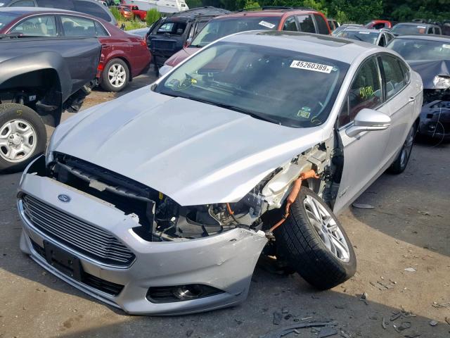 3FA6P0SU4GR401735 - 2016 FORD FUSION TIT SILVER photo 2