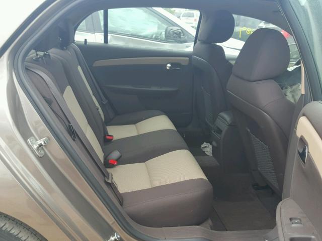 1G1ZB5EB1AF310450 - 2010 CHEVROLET MALIBU LS 棕色 照片 6