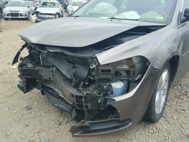 1G1ZB5EB1AF310450 - 2010 CHEVROLET MALIBU LS 棕色 照片 9