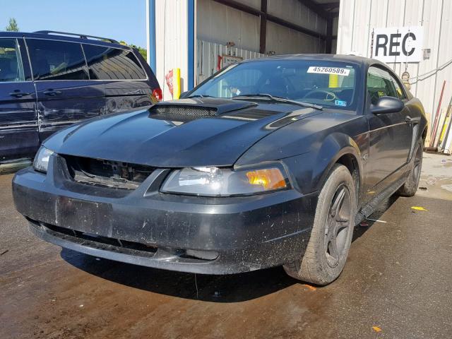 1FAFP42X1YF251146 - 2000 FORD MUSTANG GT BLACK photo 2