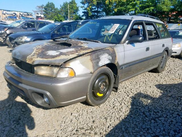 4S3BG6854X6622227 - 1999 SUBARU LEGACY OUT SILVER photo 2