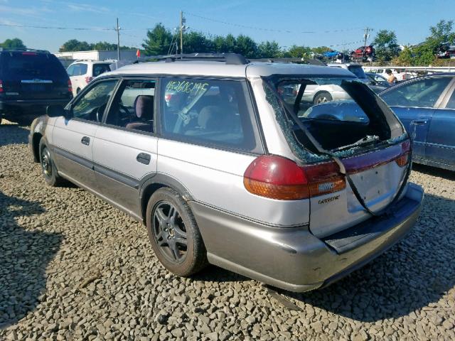 4S3BG6854X6622227 - 1999 SUBARU LEGACY OUT SILVER photo 3