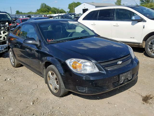 1G1AL18F387119750 - 2008 CHEVROLET COBALT LT BLACK photo 1