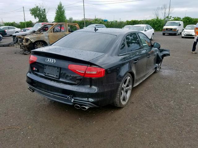 WAUFGCFLXGA000520 - 2016 AUDI S4 TECHNIK BLACK photo 4