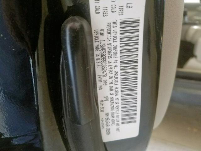 1J8HG58266C352470 - 2006 JEEP COMMANDER შავი ფოტო 10