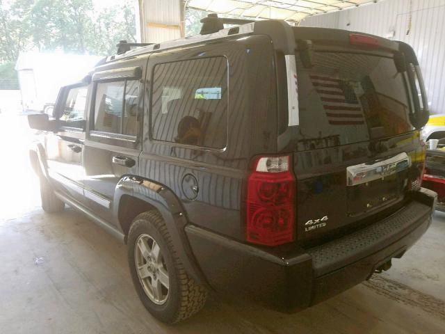 1J8HG58266C352470 - 2006 JEEP COMMANDER შავი ფოტო 3