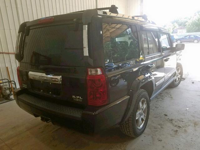 1J8HG58266C352470 - 2006 JEEP COMMANDER შავი ფოტო 4