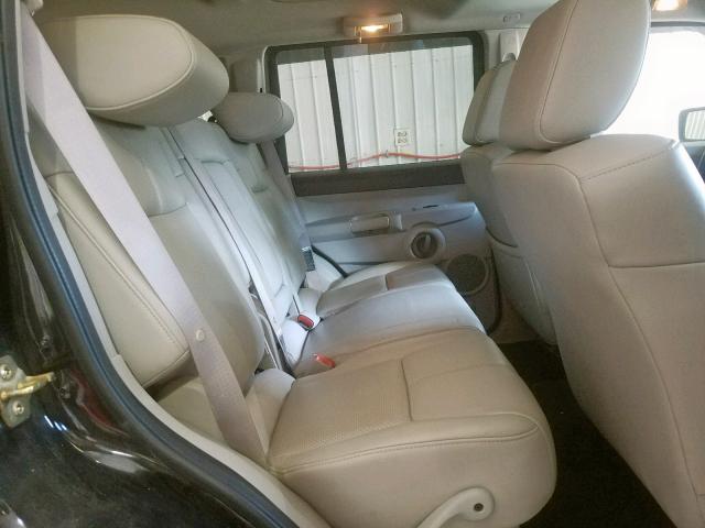 1J8HG58266C352470 - 2006 JEEP COMMANDER შავი ფოტო 6