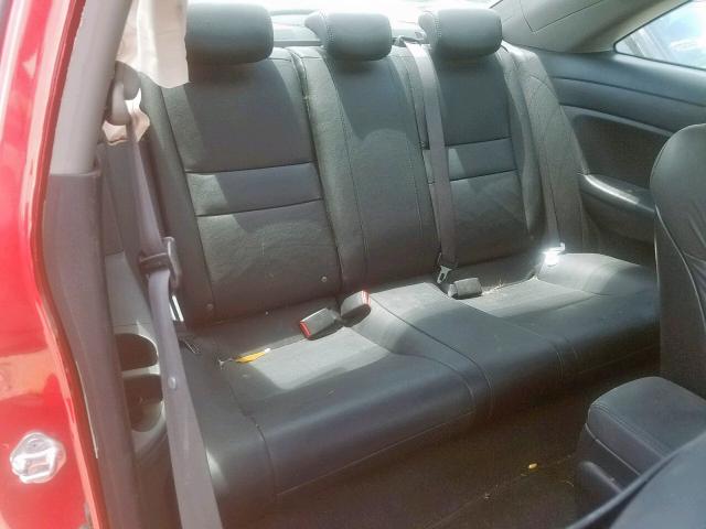 2HGFG12989H503292 - 2009 HONDA CIVIC EXL 红色 照片 6