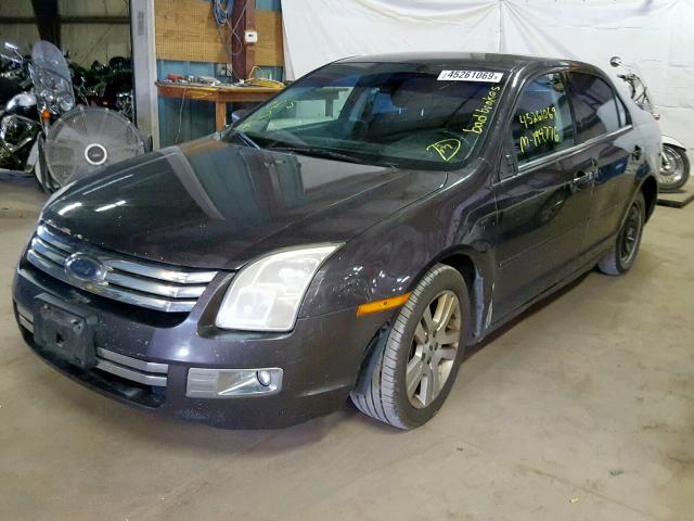 3FAFP08166R132469 - 2006 FORD FUSION SEL GRAY photo 2