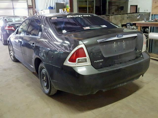 3FAFP08166R132469 - 2006 FORD FUSION SEL GRAY photo 3