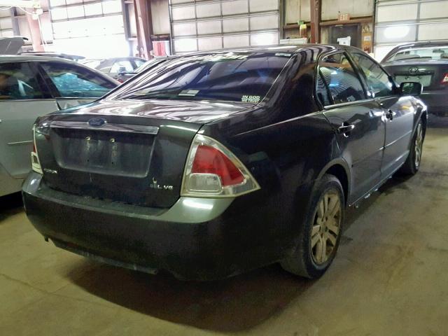 3FAFP08166R132469 - 2006 FORD FUSION SEL GRAY photo 4