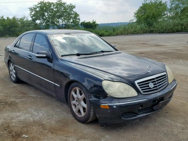 WDBNG83J33A333570 - 2003 MERCEDES-BENZ S 430 4MAT BLACK photo 1