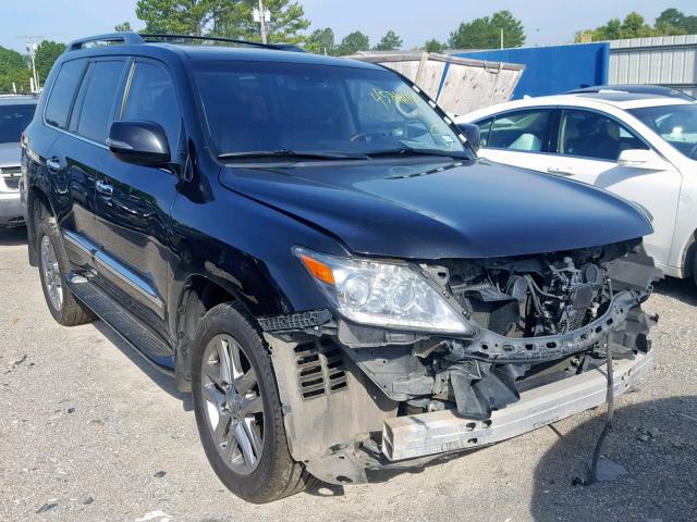 JTJHY7AX9D4127115 - 2013 LEXUS LX 570 BLACK photo 1