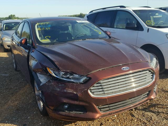 3FA6P0G79GR210427 - 2016 FORD FUSION S BROWN photo 1