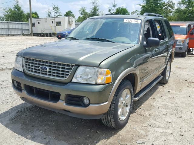 1FMZU64W94UA62939 - 2004 FORD EXPLORER E GREEN photo 2