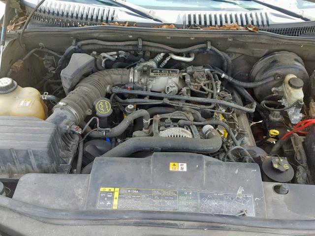 1FMZU64W94UA62939 - 2004 FORD EXPLORER E GREEN photo 7