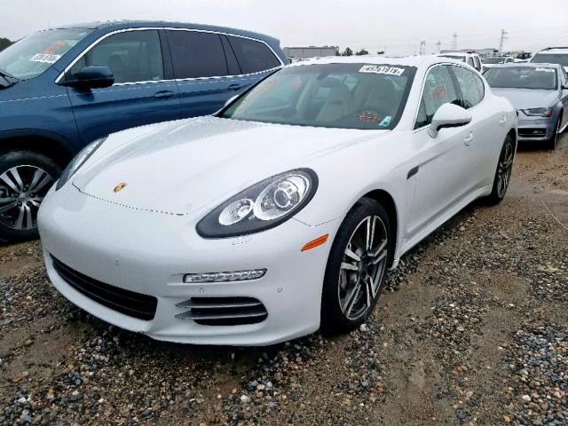 WP0AB2A73EL055697 - 2014 PORSCHE PANAMERA S WHITE photo 2