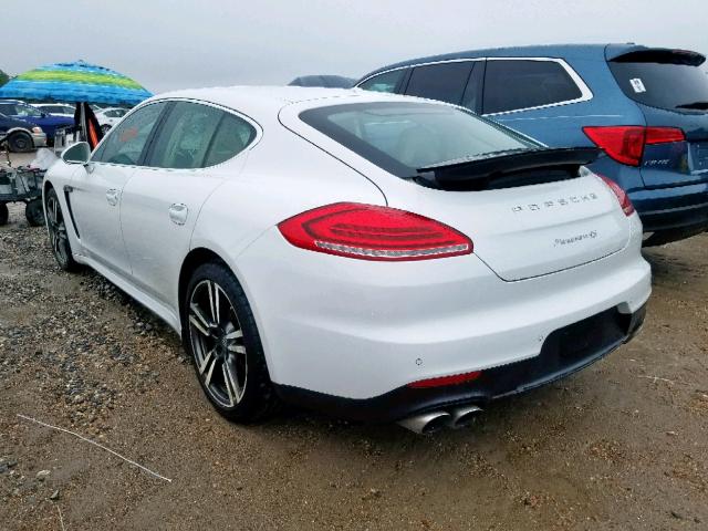 WP0AB2A73EL055697 - 2014 PORSCHE PANAMERA S WHITE photo 3