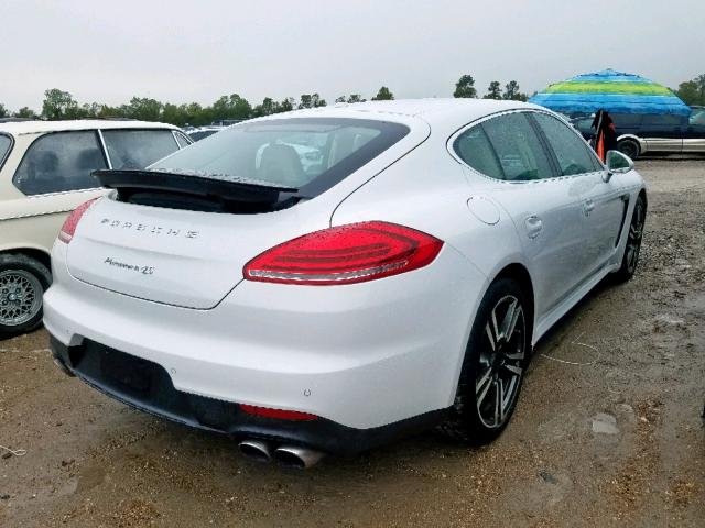 WP0AB2A73EL055697 - 2014 PORSCHE PANAMERA S WHITE photo 4