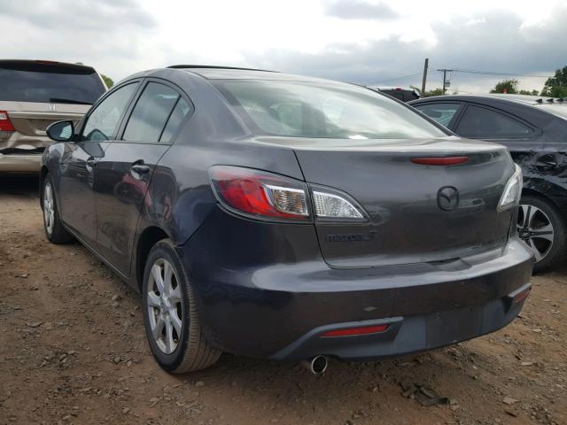 JM1BL1VG2B1446689 - 2011 MAZDA 3 I GRAY photo 3