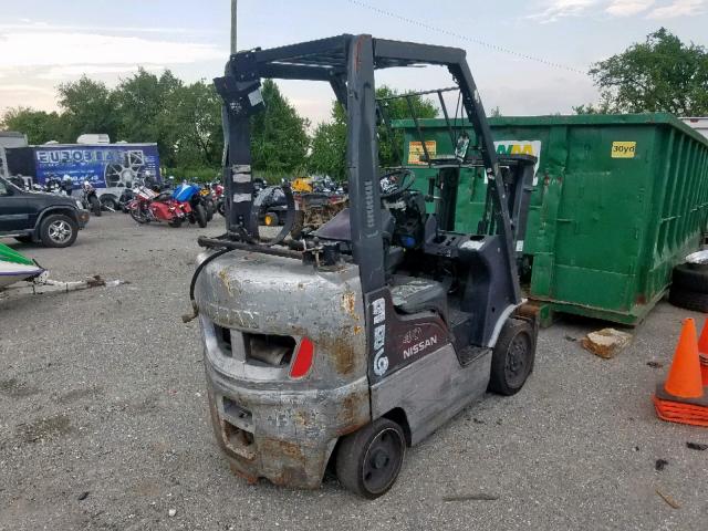 CP1F29P4246 - 2008 NISSAN FORKLIFT GRAY photo 4