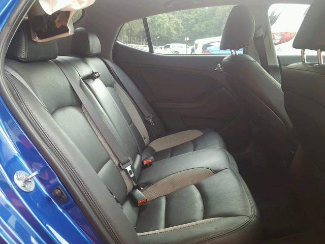 5XXGR4A63CG043720 - 2012 KIA OPTIMA SX BLUE photo 6