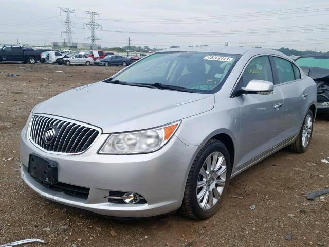 1G4GC5E32DF196821 - 2013 BUICK LACROSSE SILVER photo 2