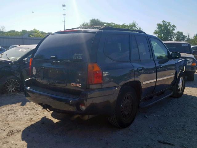 1GKDT13S562261797 - 2006 GMC ENVOY BLUE photo 4