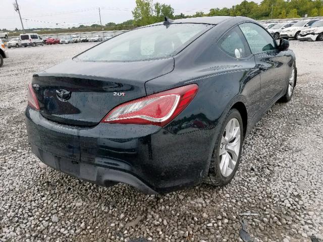 KMHHT6KD3EU113661 - 2014 HYUNDAI GENESIS CO BLACK photo 4