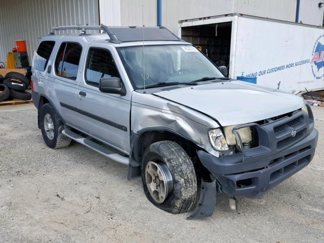 5N1ED28T3YC587370 - 2000 NISSAN XTERRA XE SILVER photo 1