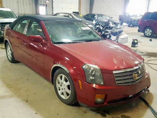 1G6DP567850102414 - 2005 CADILLAC CTS HI FEA RED photo 1