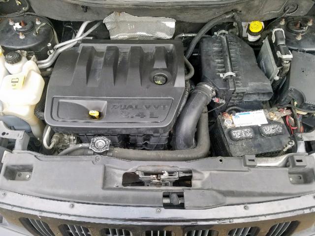 1J8FF47W48D775554 - 2008 JEEP COMPASS SP Қара фото 7