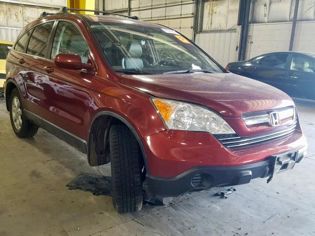 JHLRE48799C013751 - 2009 HONDA CR-V EXL RED photo 1