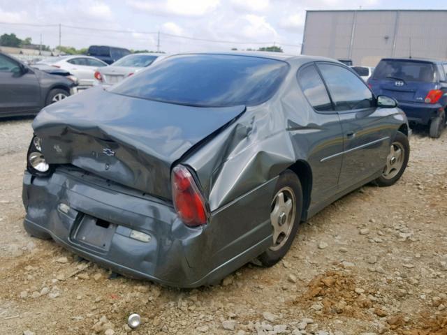 2G1WW12EX49293644 - 2004 CHEVROLET MONTE CARL 灰色 照片 4