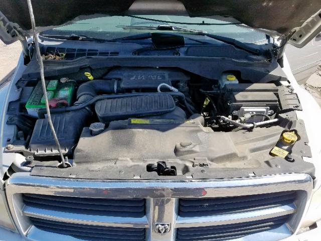 1D8HB58D04F114022 - 2004 DODGE DURANGO LI SILVER photo 7