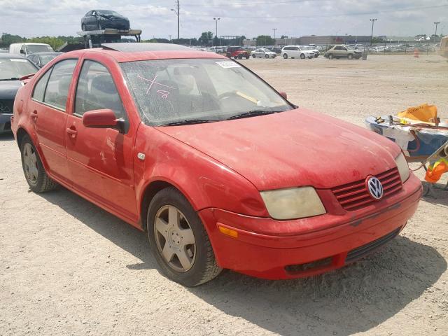 3VWSS29MX1M030395 - 2001 VOLKSWAGEN JETTA GLS RED photo 1