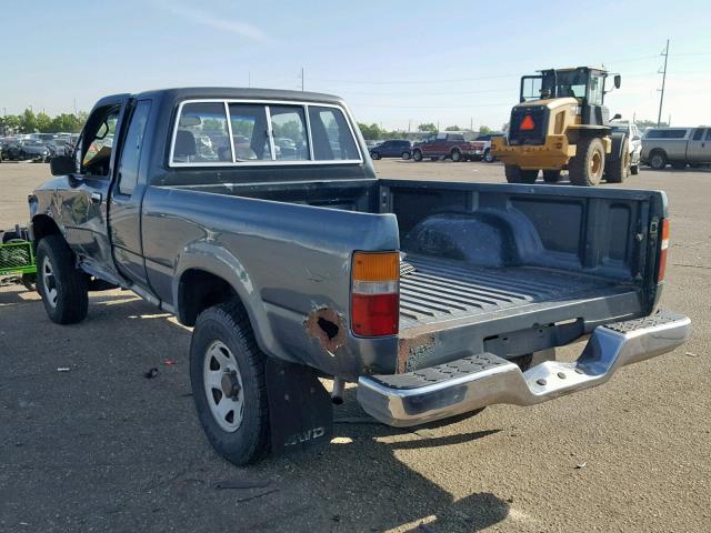 JT4RN13P2P6059078 - 1993 TOYOTA PICKUP 1/2 GREEN photo 3