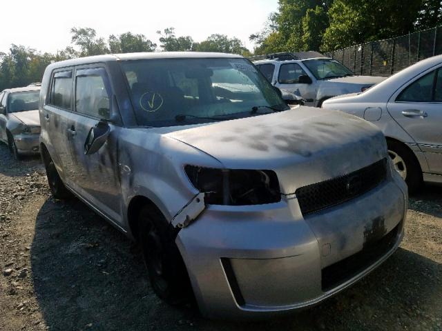 JTLKE50E381022166 - 2008 SCION XB GRAY photo 1