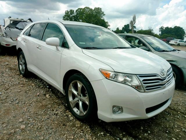 4T3ZK11A99U017080 - 2009 TOYOTA VENZA WHITE photo 1