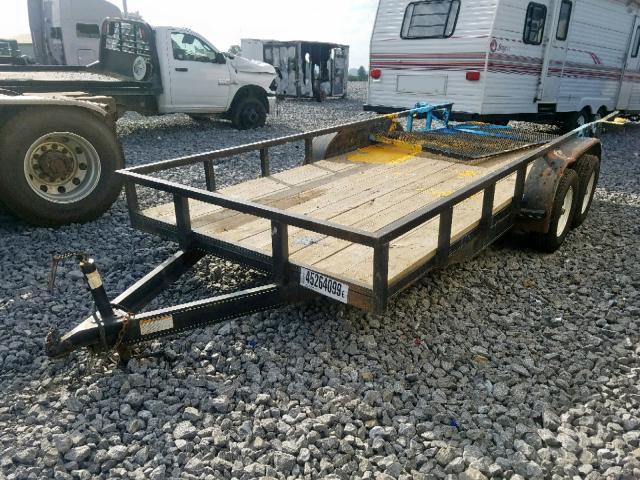 L0T45264099 - 2000 UTILITY TRAILER BLACK photo 2