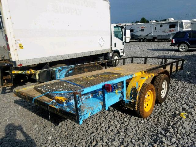 L0T45264099 - 2000 UTILITY TRAILER BLACK photo 4