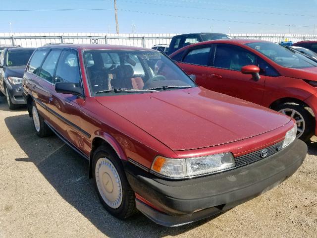 JT2VV21WXL0114350 - 1990 TOYOTA CAMRY DLX წითელი ფოტო 1