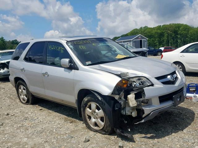 2HNYD18245H506513 - 2005 ACURA MDX SILVER photo 1