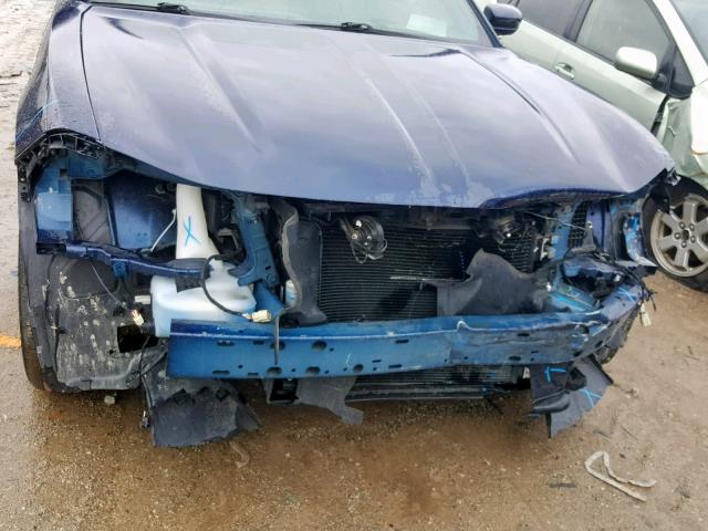 2C3CDXJG7FH903342 - 2015 DODGE CHARGER SX BLUE photo 9