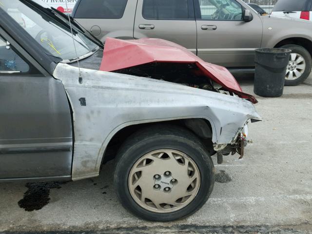 JT4RN70D7G0012970 - 1986 TOYOTA PICKUP XTR GRAY photo 9